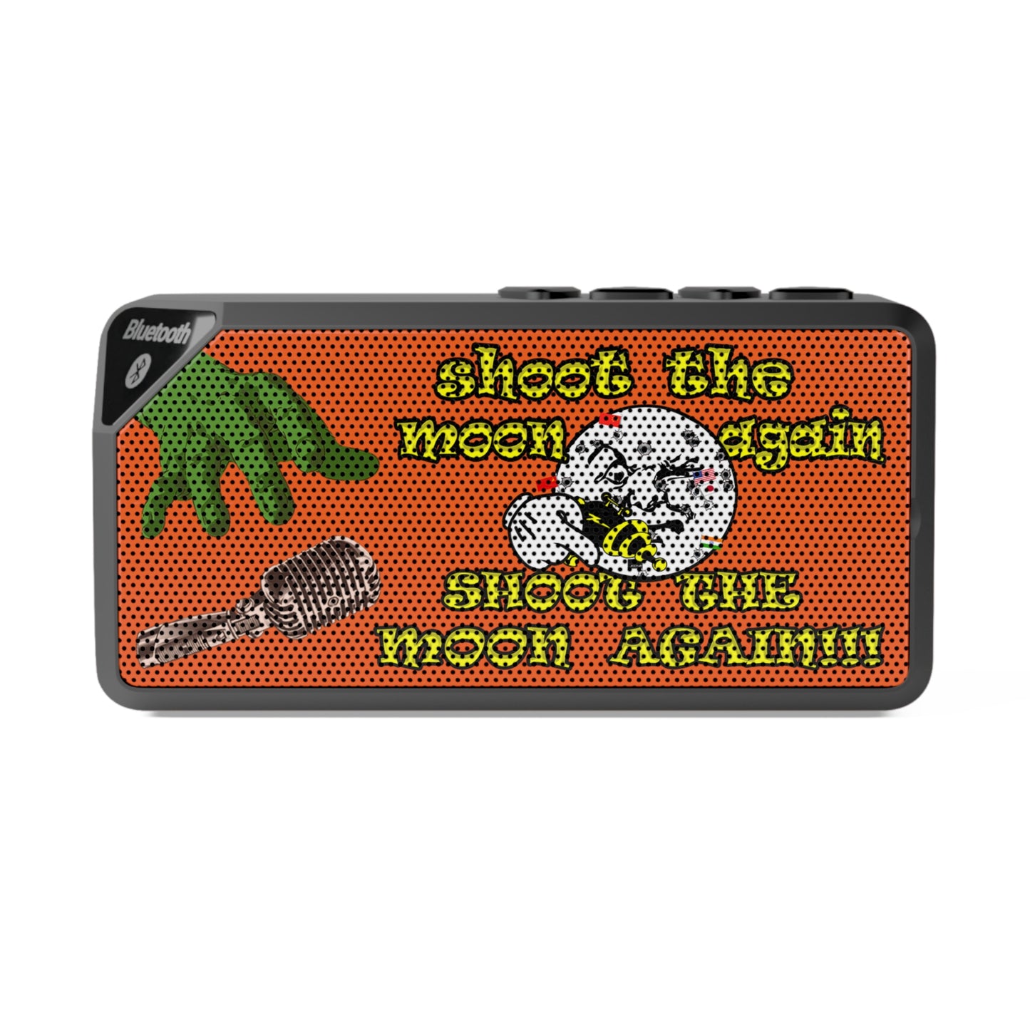 shoot the moon again - Jabba Bluetooth Speaker (orange)
