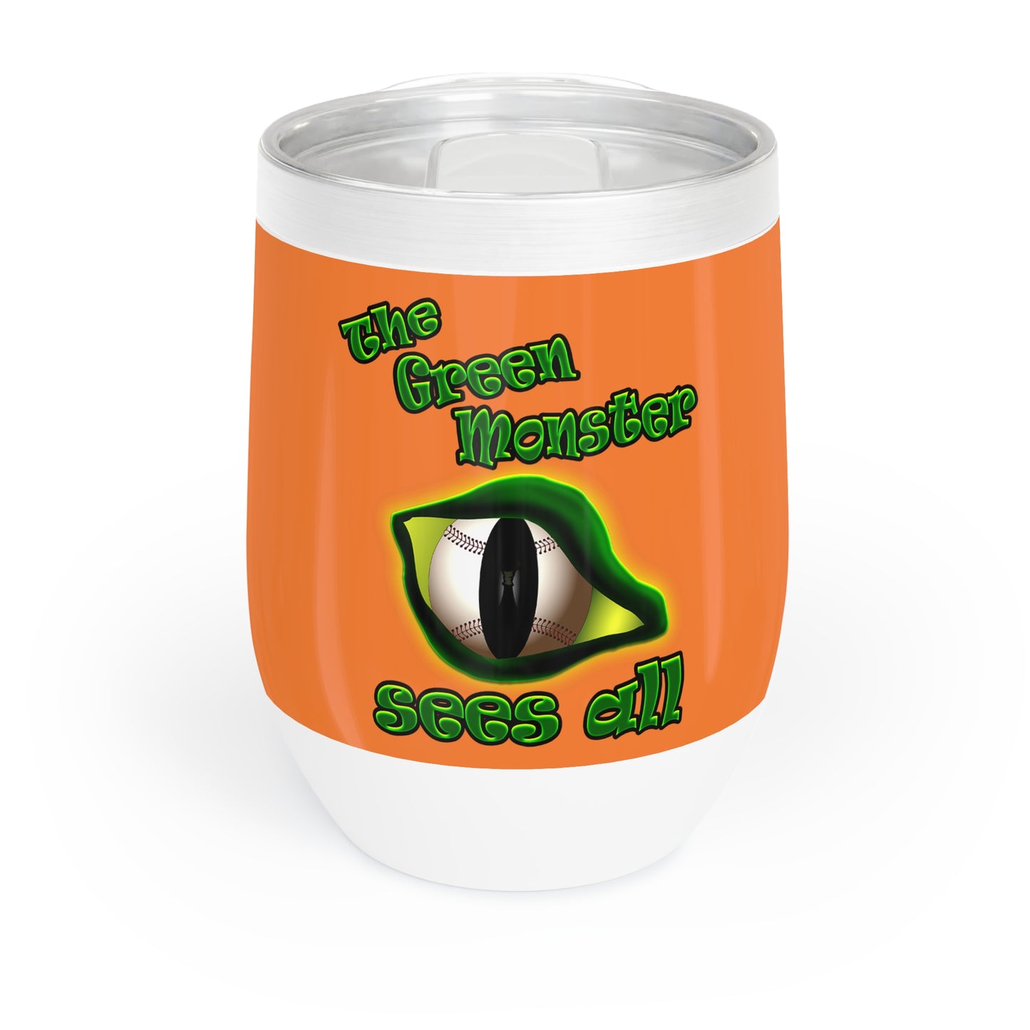 green monster - Chill Wine Tumbler (crusta)