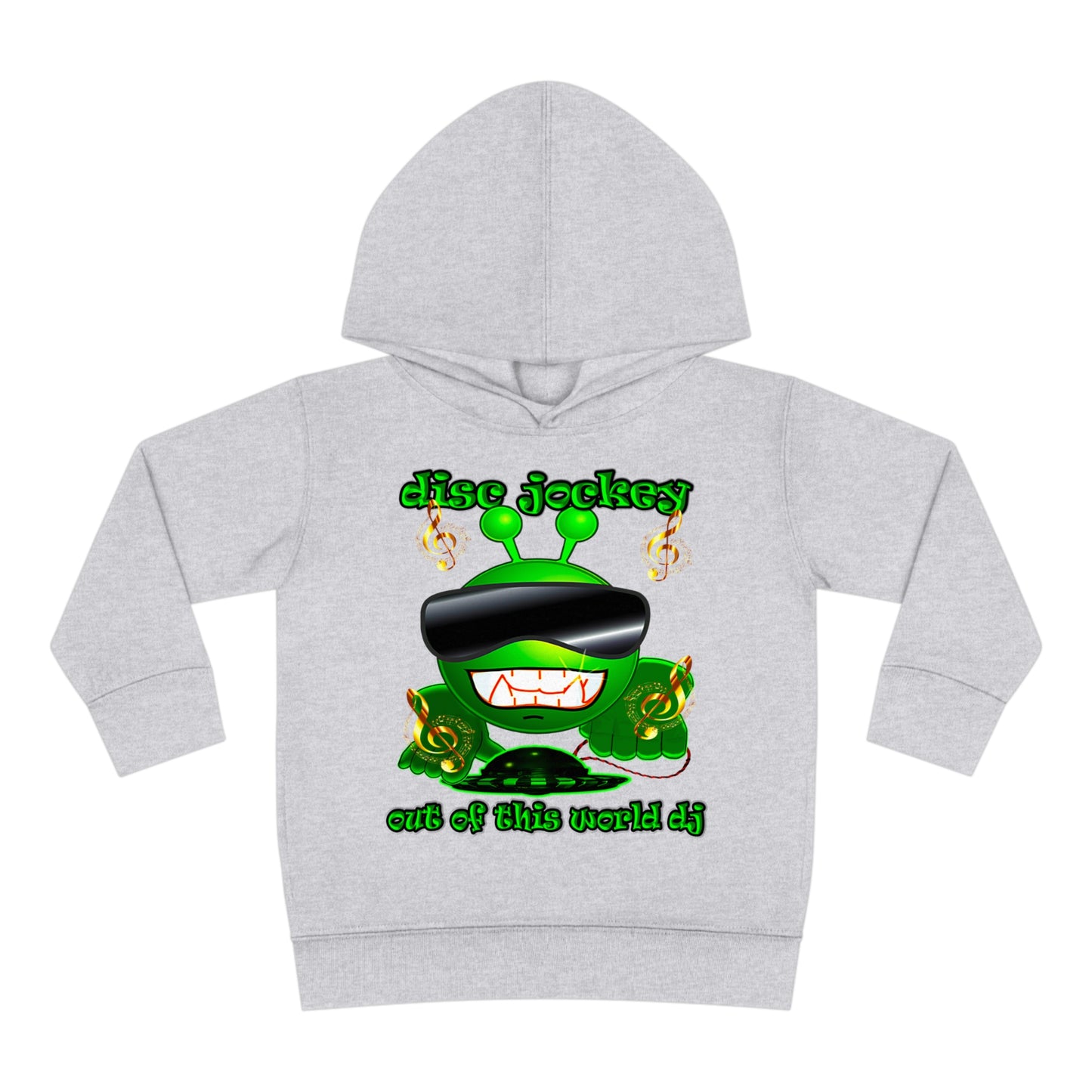 disc jockey - Toddler Pullover Fleece Hoodie