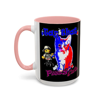 tag that - Accent Mug (black)