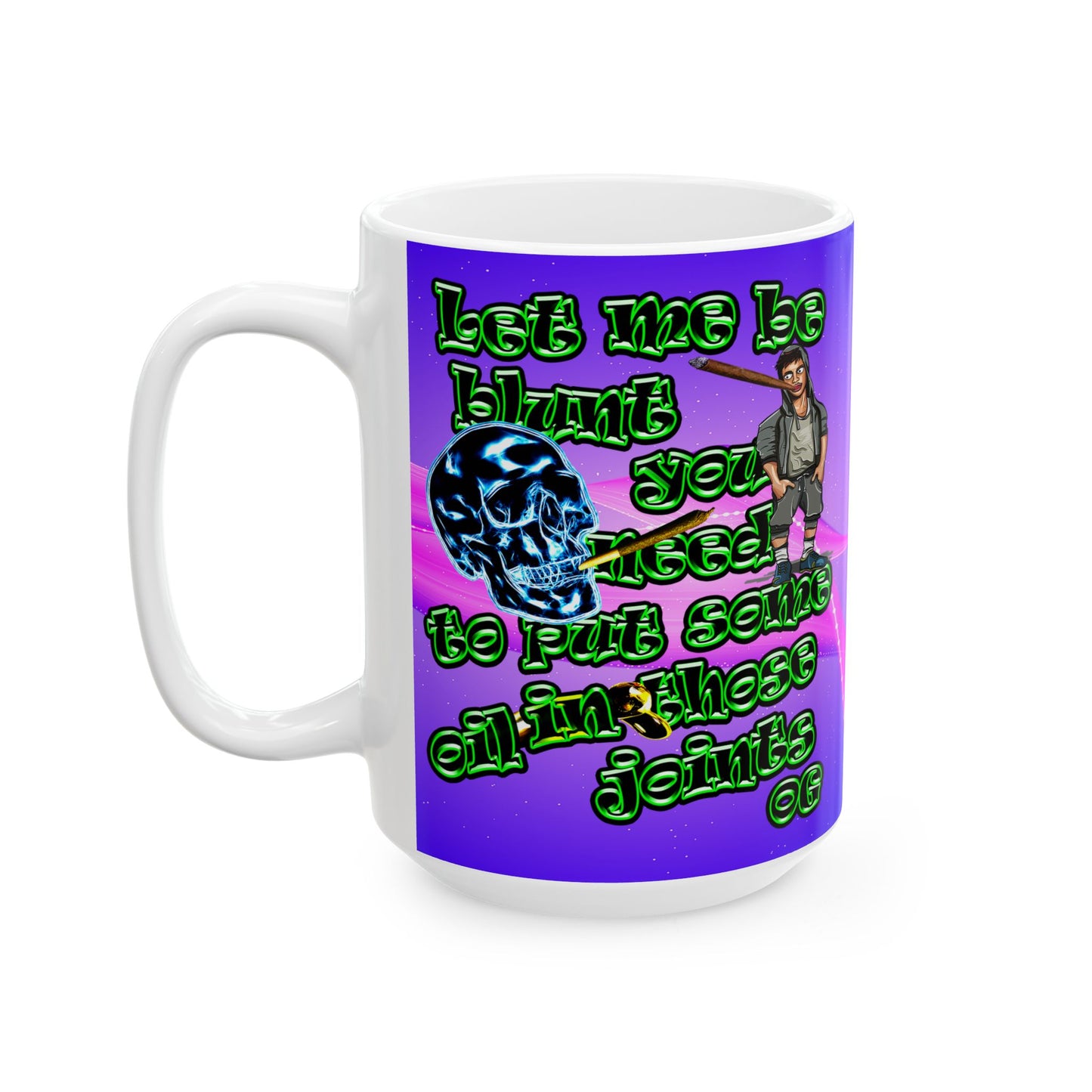 og - White Mug (purple-pink wave)