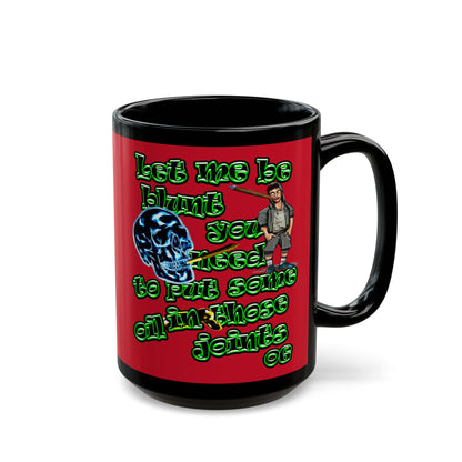 og - Black Mug (dark red)
