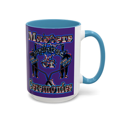 em cee squared - Accent Mug (purple)
