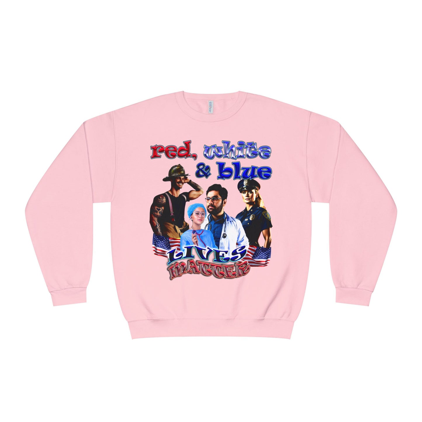 rw&b lives matter - Unisex NuBlend® Crewneck Sweatshirt