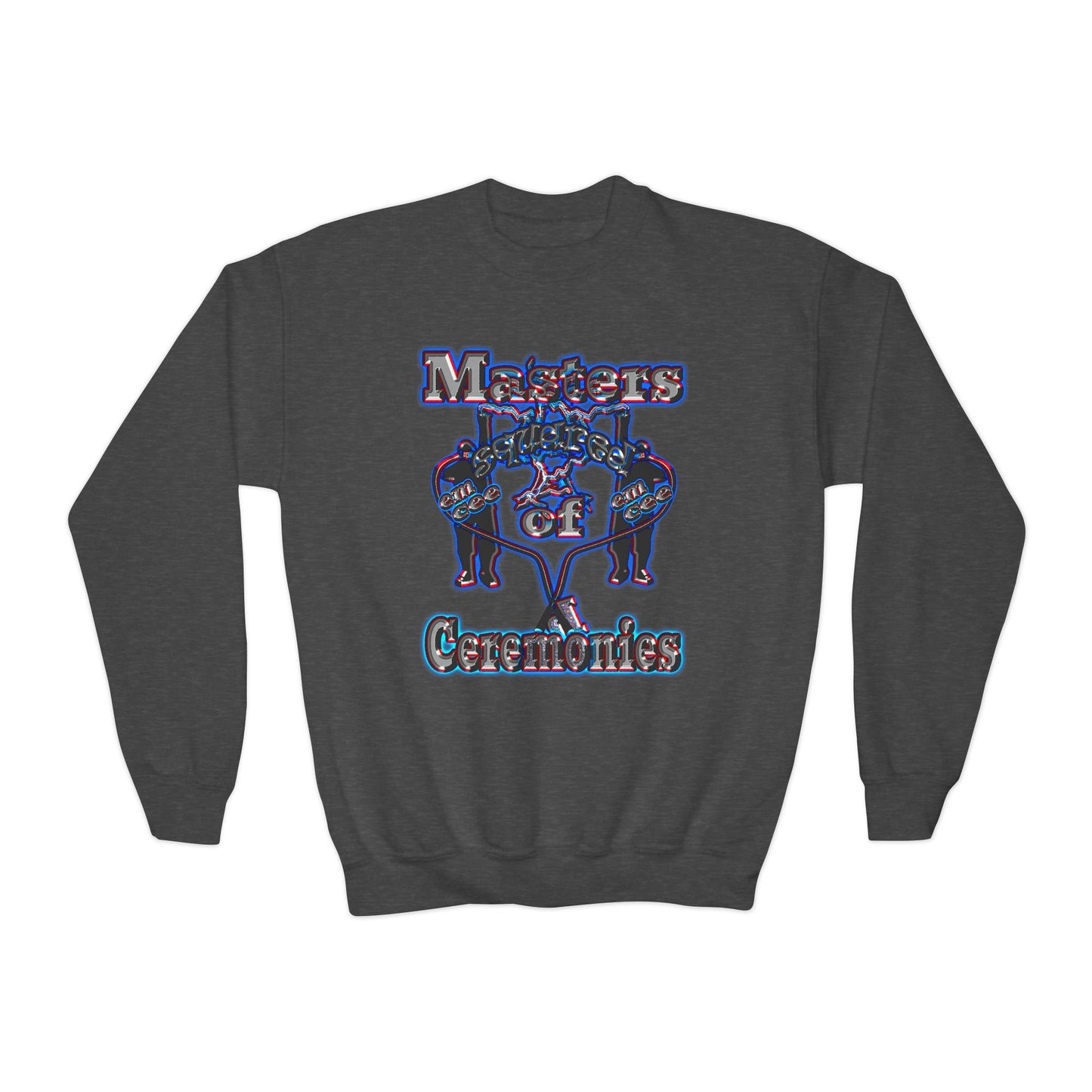 em cee squared - Youth Crewneck Sweatshirt