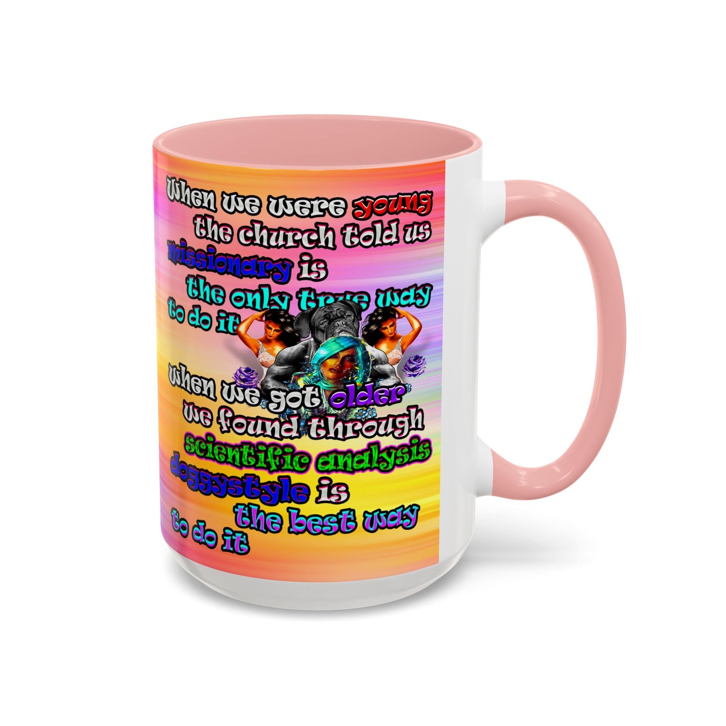 doggystyle - Accent Mug (color blur)