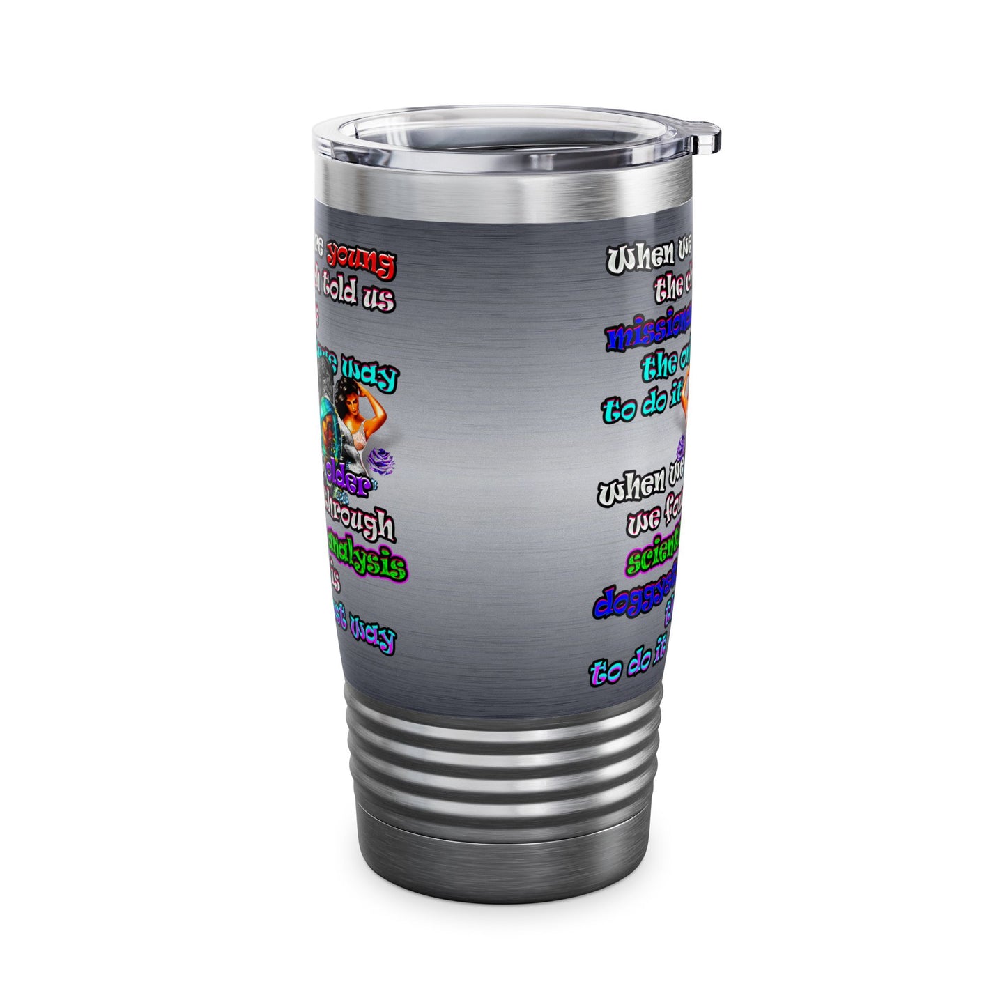 doggystyle - Ringneck Tumbler, 20oz (brushed nickel)