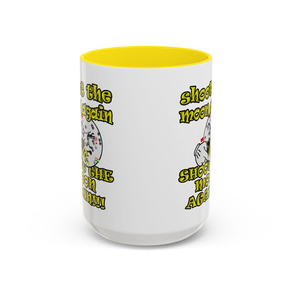 shoot the moon again - Accent Mug (white)