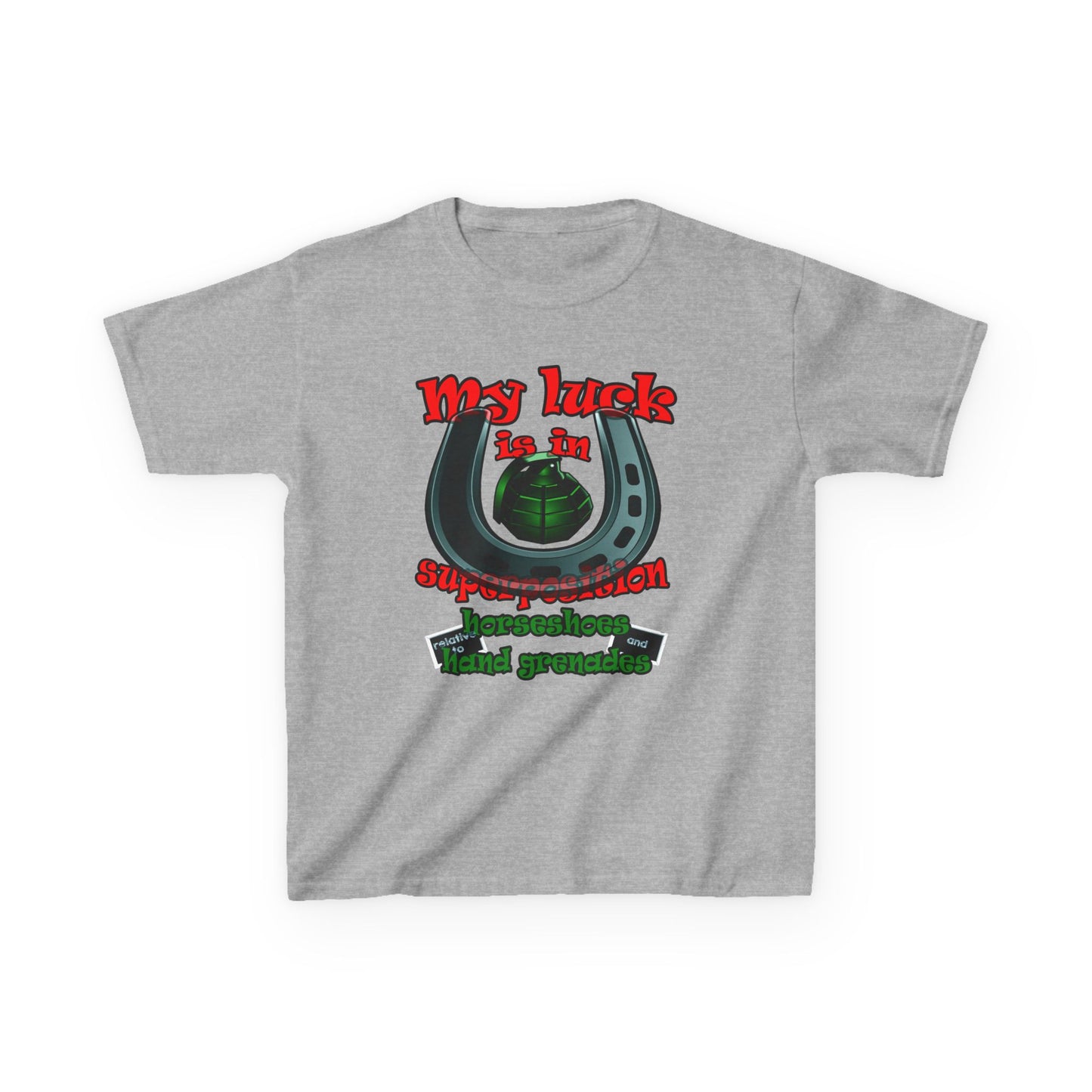 my luck - Kids Heavy Cotton™ Tee