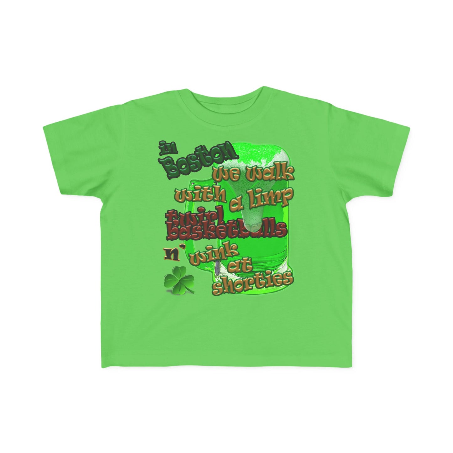 celtics logo - Toddler's Fine Jersey Tee