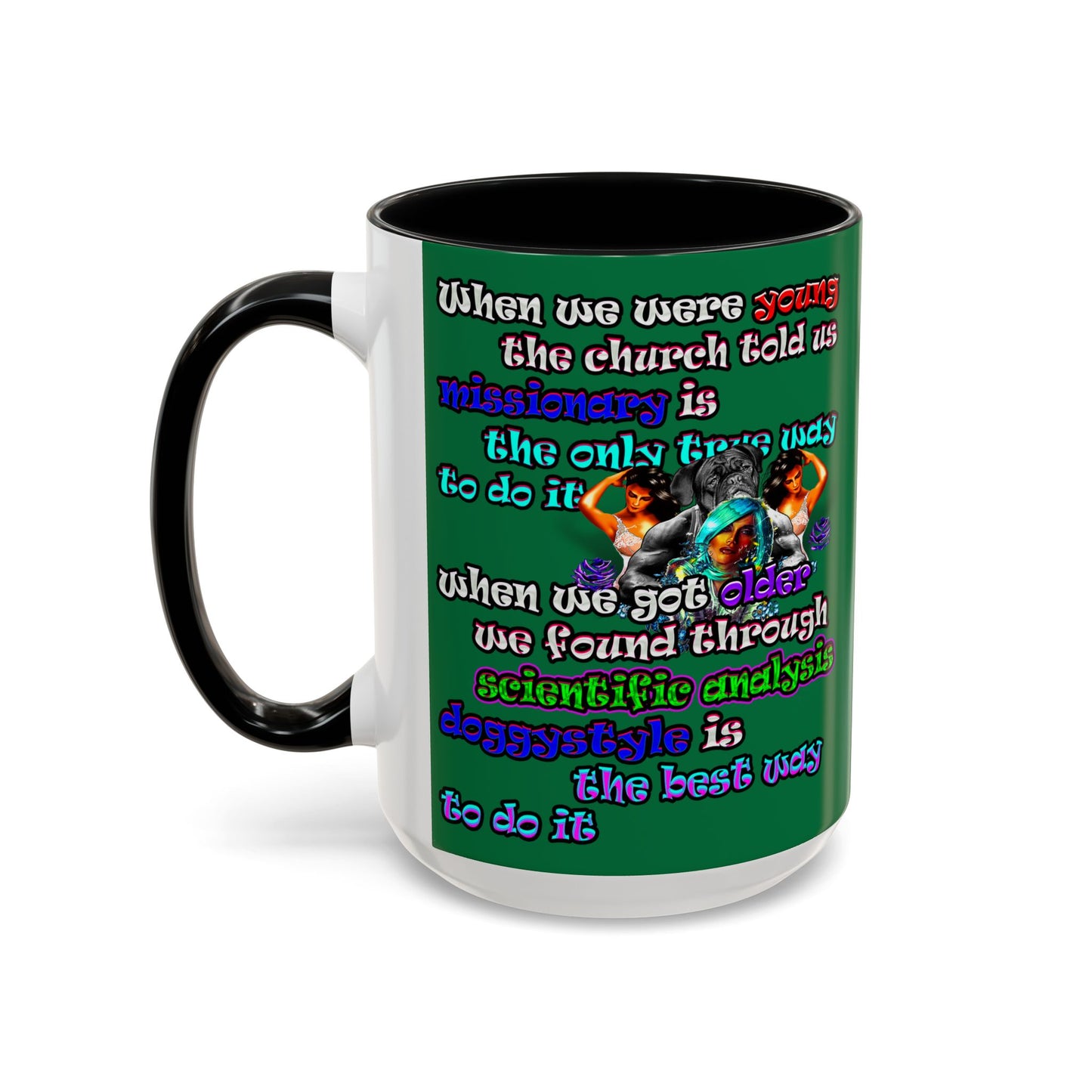 doggystyle - Accent Mug (dark green)