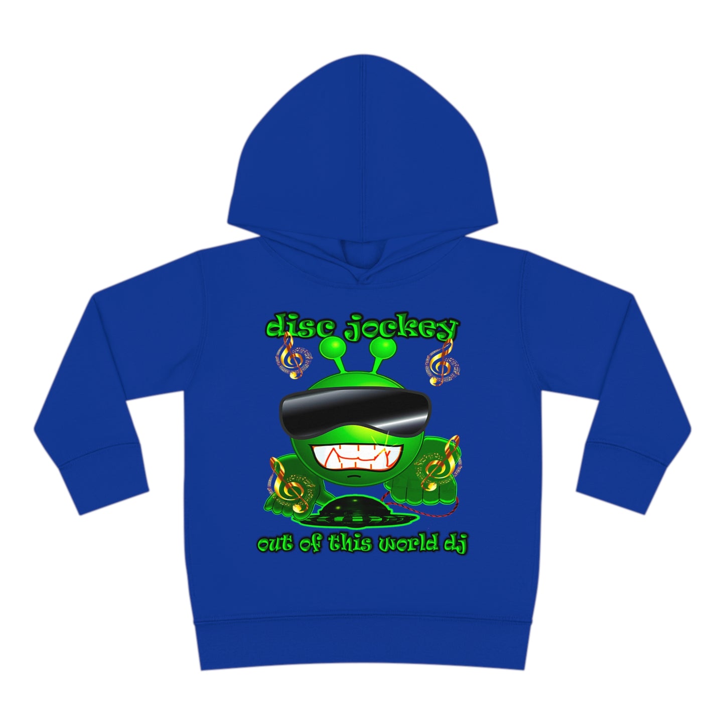 disc jockey - Toddler Pullover Fleece Hoodie