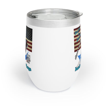 shoot for the stars - Chill Wine Tumbler