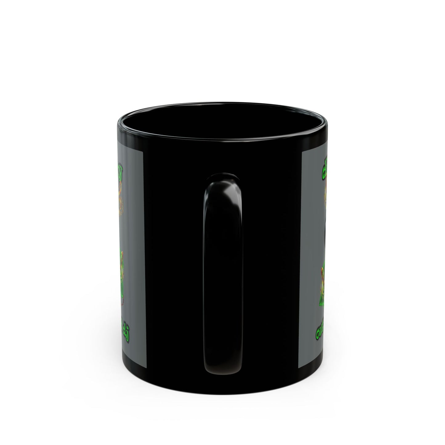 disc jockey - Black Mug (dark grey)