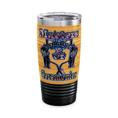 em cee squared - Ringneck Tumbler, 20oz (butterscotch wood finish)