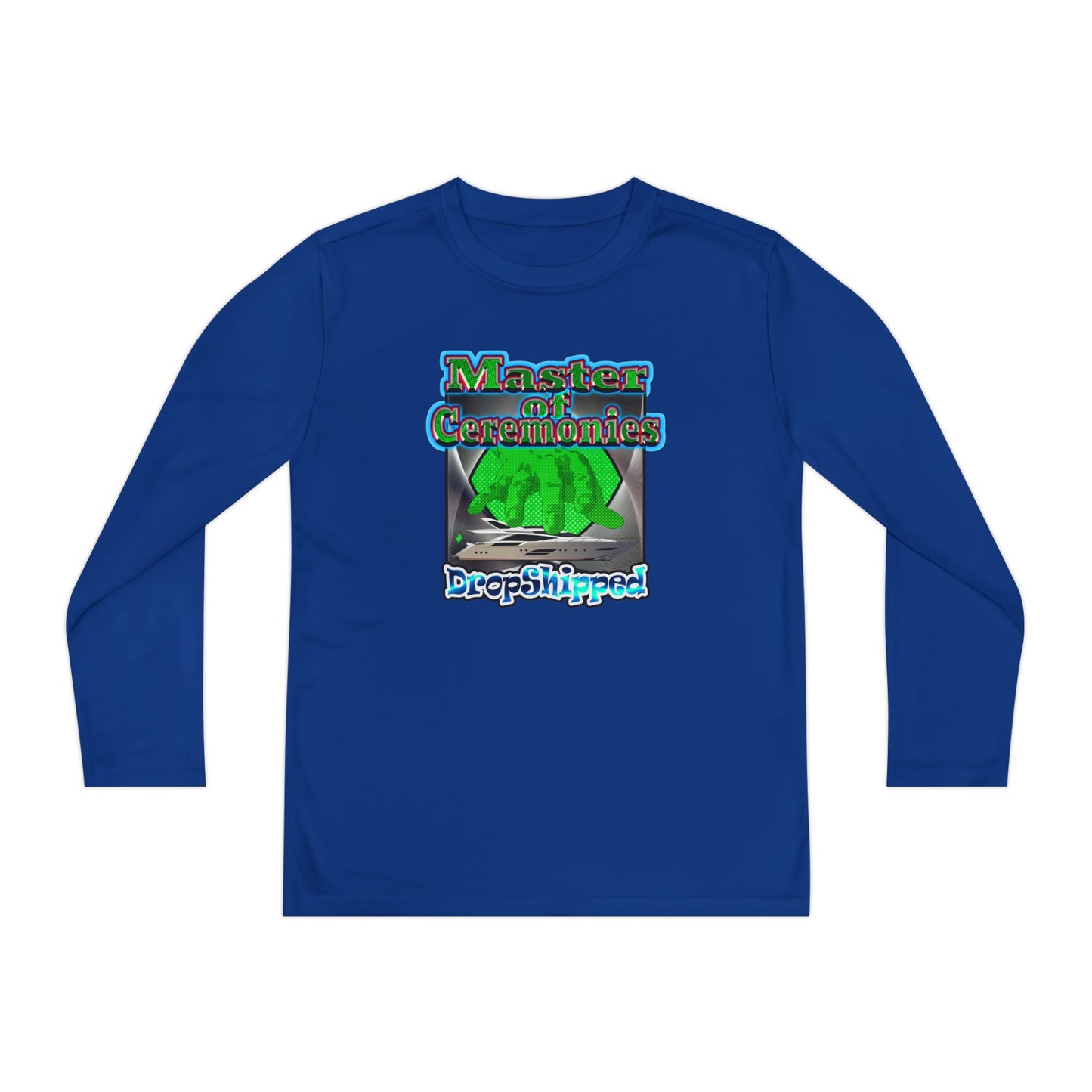 logo - Youth Long Sleeve Competitor Tee
