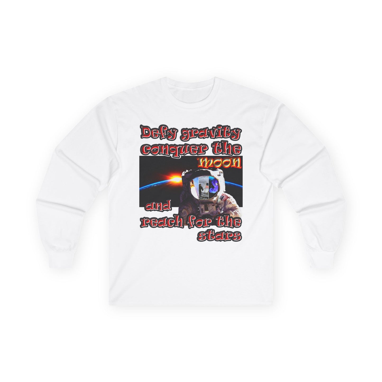 defy conquer reach - Ultra Cotton Long Sleeve Tee