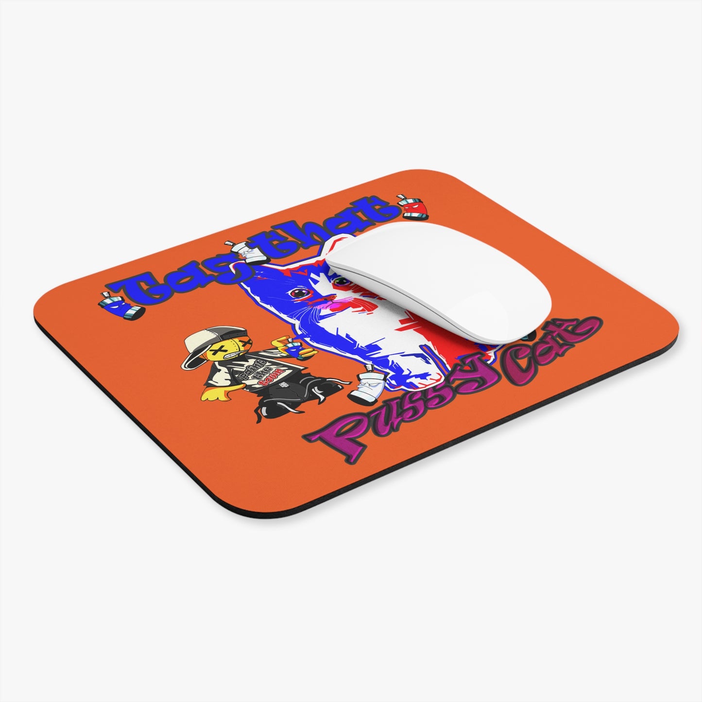 tag that - Mouse Pad (Rectangle) (orange)