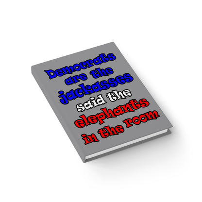donkeys and elephants - journal-blank (grey)