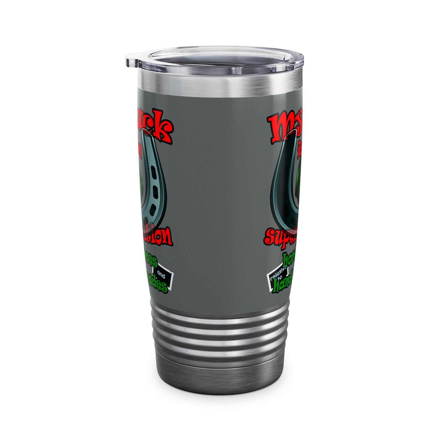 my luck - Ringneck Tumbler, 20oz (dark grey)
