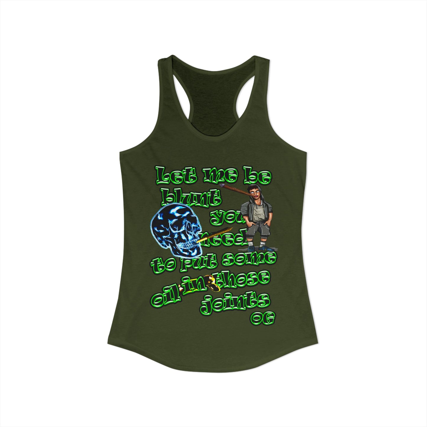 og - Women's Ideal Racerback Tank