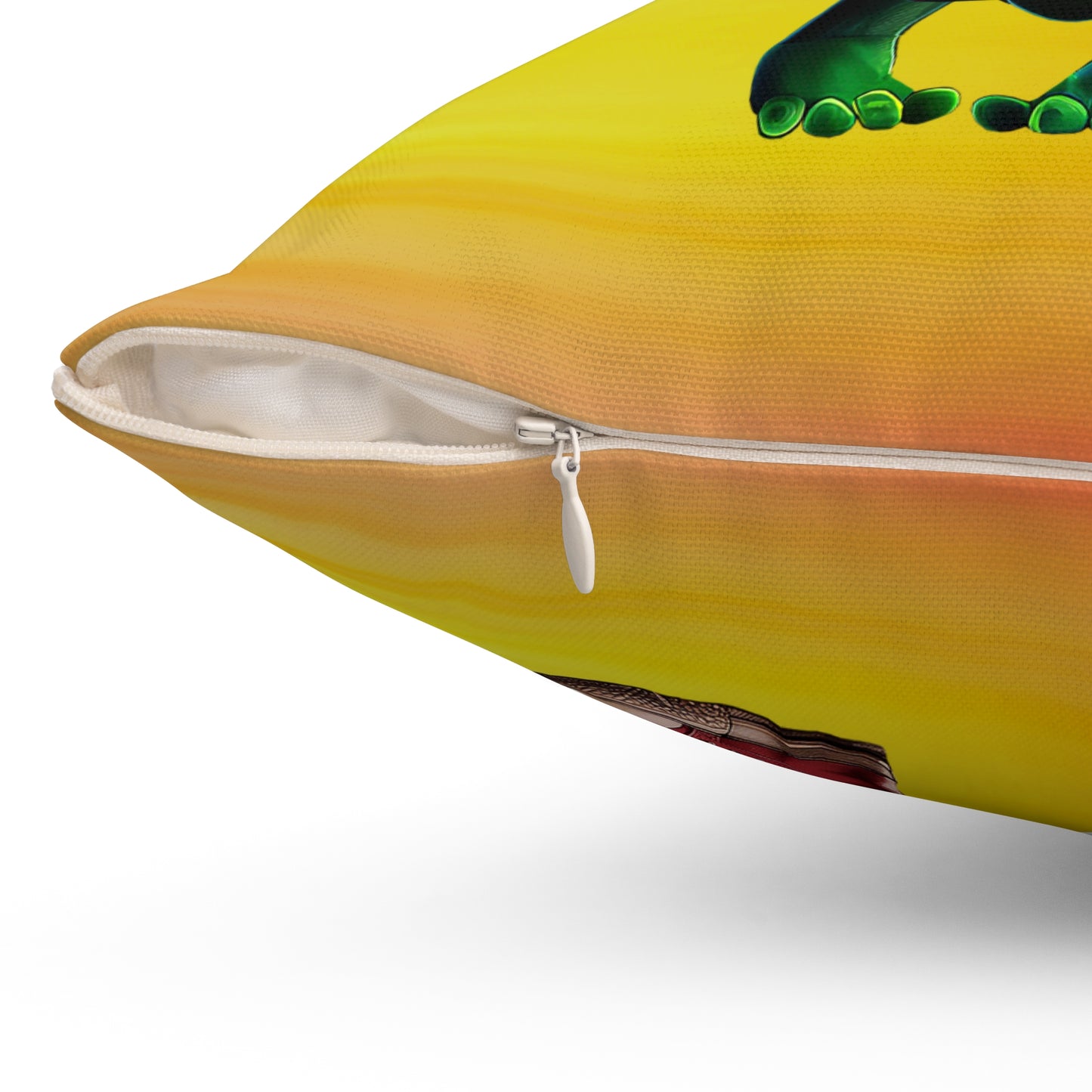 I don't care that your grey - Spun Polyester Square Pillow - (color blur)