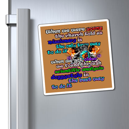 doggystyle - Magnets - (light brown)