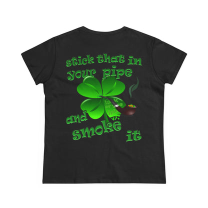 celtics logo - Women's Midweight Cotton Tee