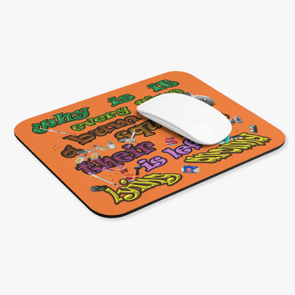 the bum's shit - Mouse Pad (Rectangle) (crusta)