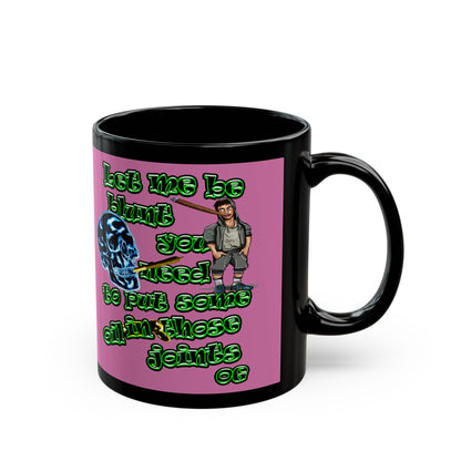 og - Black Mug (light pink)