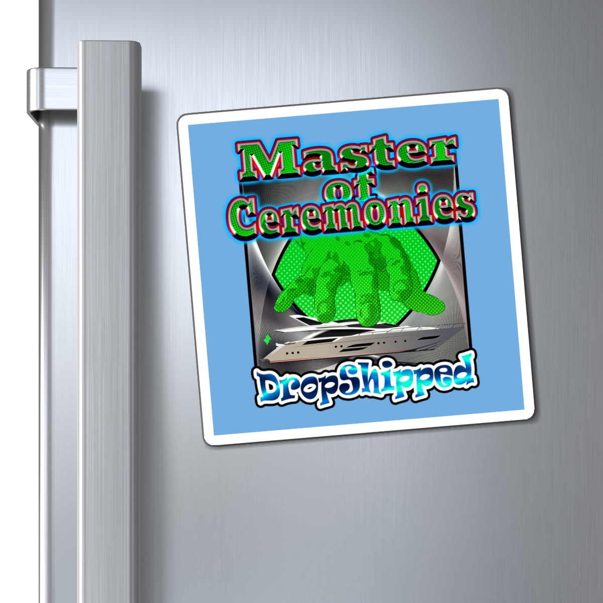 logo - Magnets - (light blue)