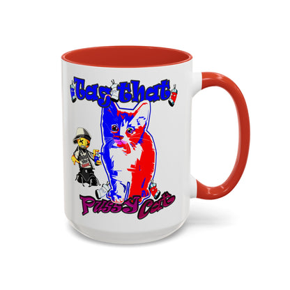 tag that - Accent Mug (white)