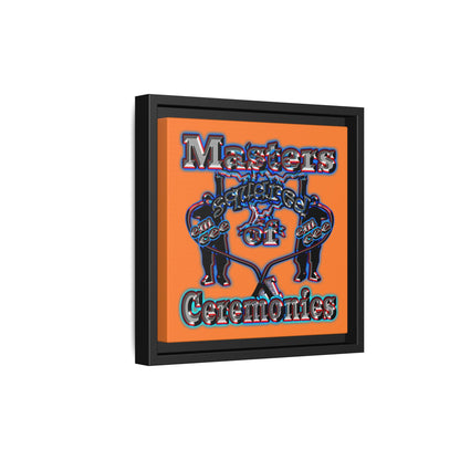 em cee squared - framed canvas art (crusta)