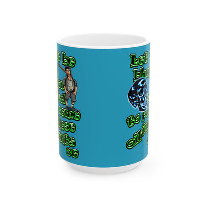 og - White Mug (turquoise)