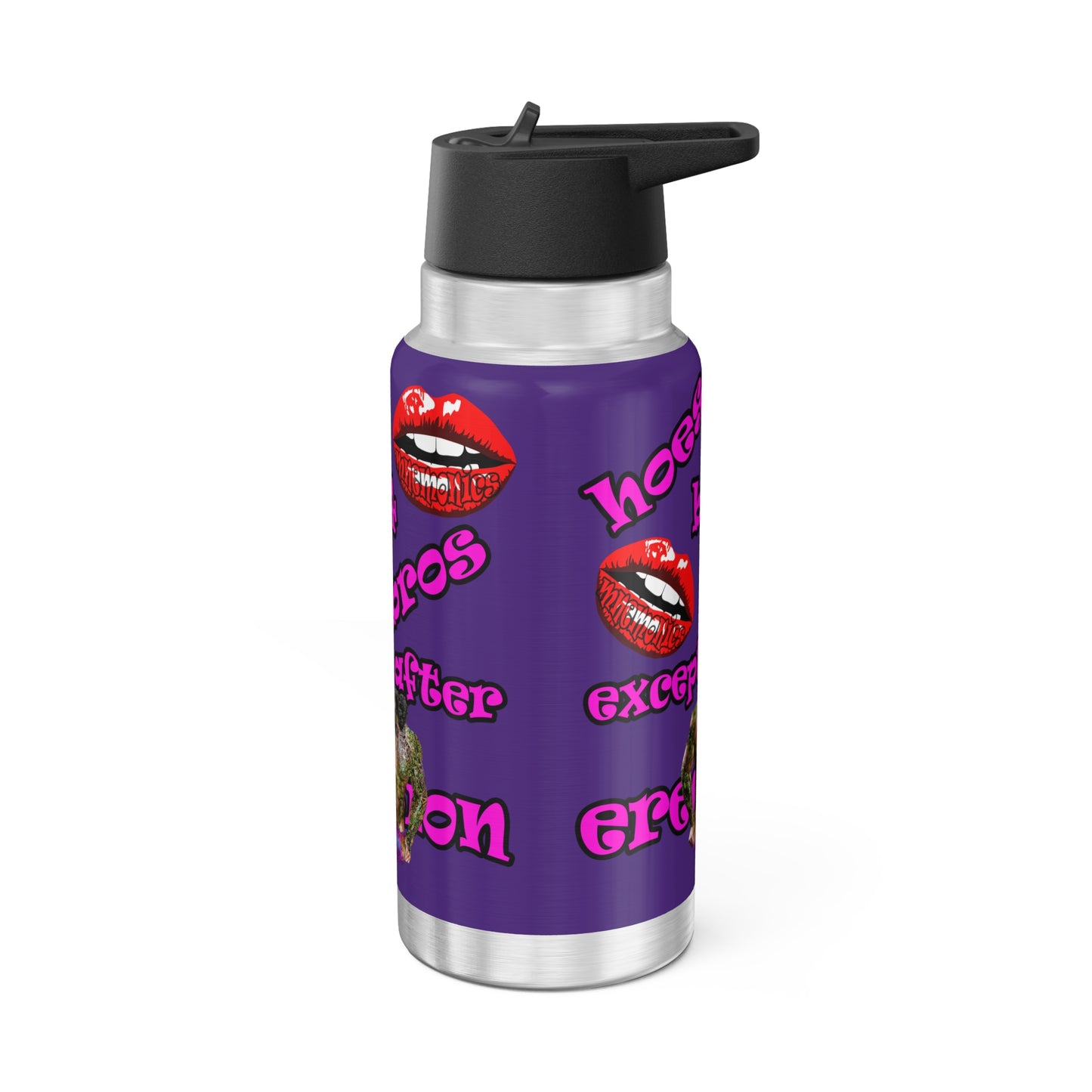 hoes b4 bros - Gator Tumbler, 32oz (purple)