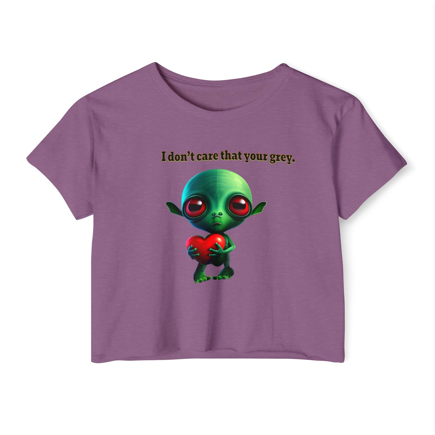 I don't care that your grey - Women's Festival Crop Top
