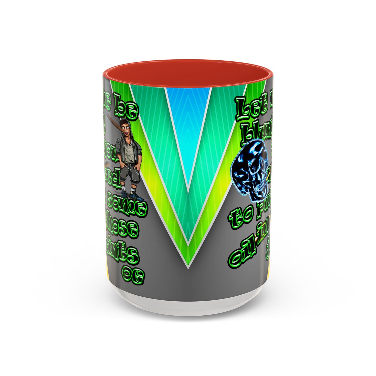 og - Accent Mug (rainbow split)