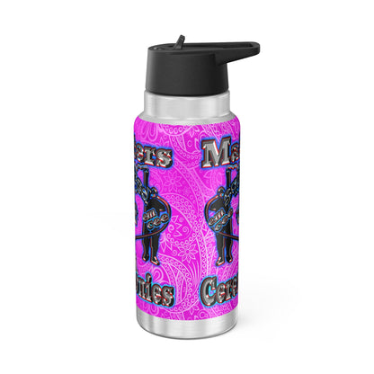 em cee squared - Gator Tumbler, 32oz (pink swirl)