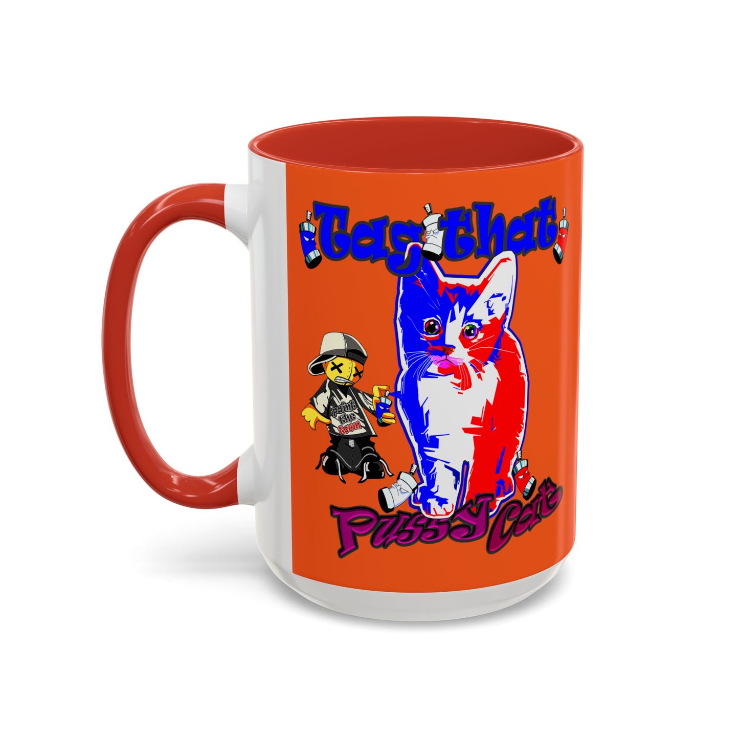 tag that - Accent Mug (orange)