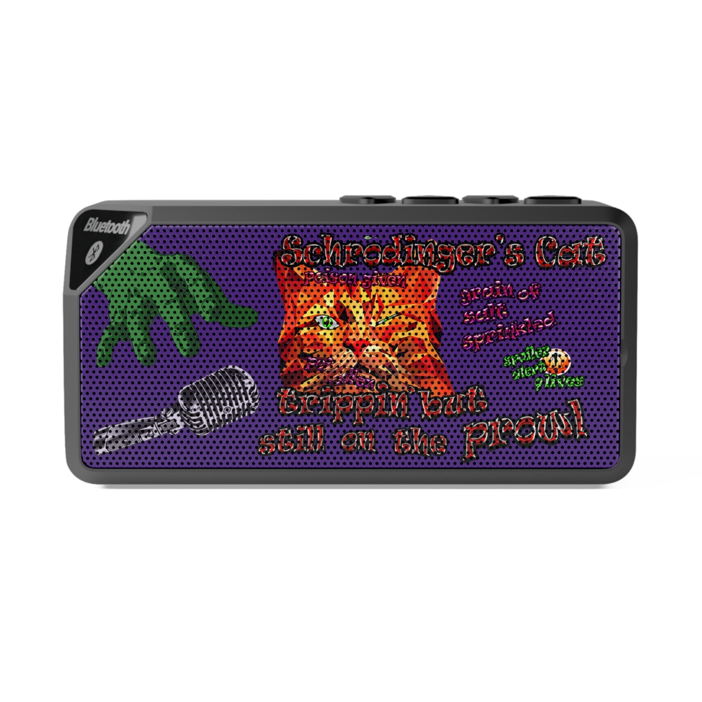 schrodinger's cat - Jabba Bluetooth Speaker (purple)