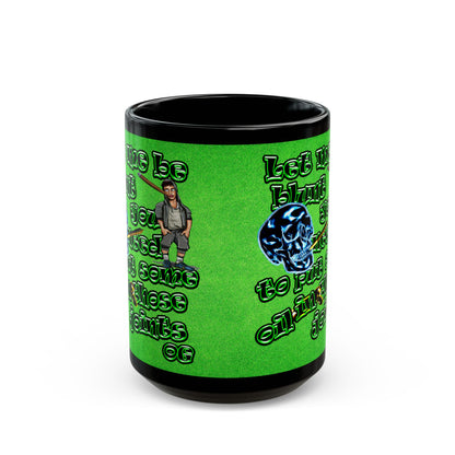 og - Black Mug (green turf)