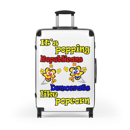 popping like popcorn - Suitcase (white)
