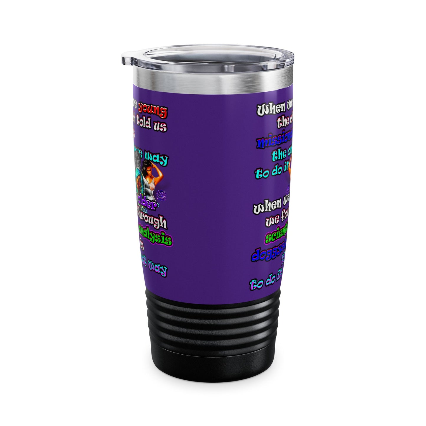 doggystyle - Ringneck Tumbler, 20oz (purple)