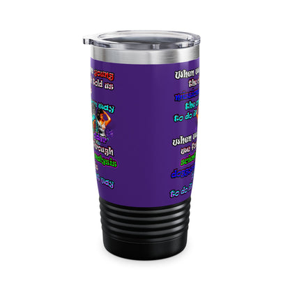 doggystyle - Ringneck Tumbler, 20oz (purple)