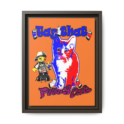 tag that - framed canvas art (crusta)