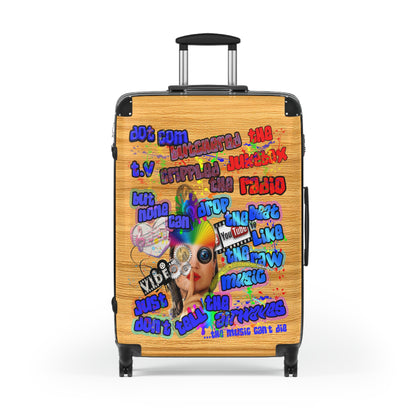 drop the beat - Suitcase (butterscotch wood finish)