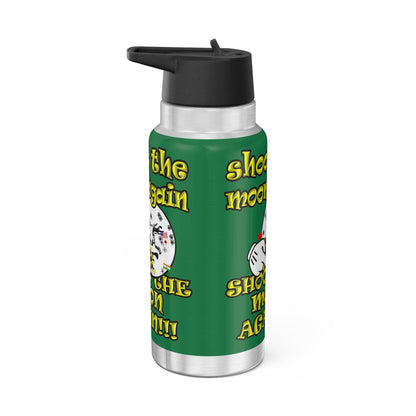 shoot the moon again - Gator Tumbler, 32oz (dark green)
