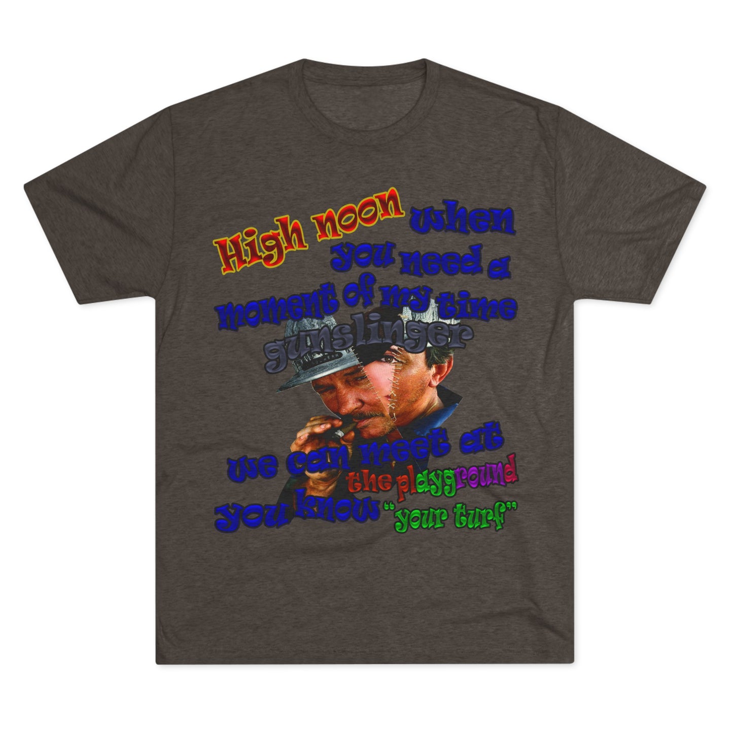 high noon - Unisex Tri-Blend Crew Tee