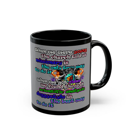 doggystyle - Black Mug (grey)