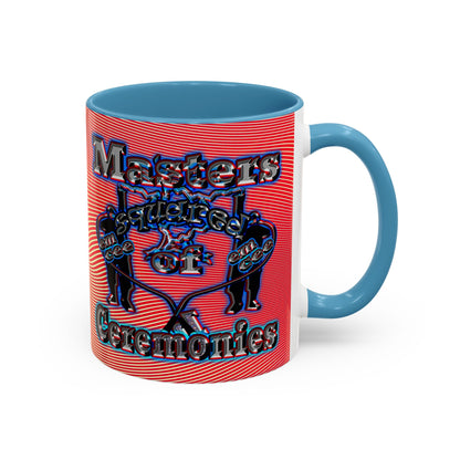 em cee squared - Accent Mug (yellow-orange wave)